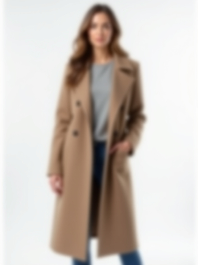 Manteau en laine Plusieurs coloris disponibles